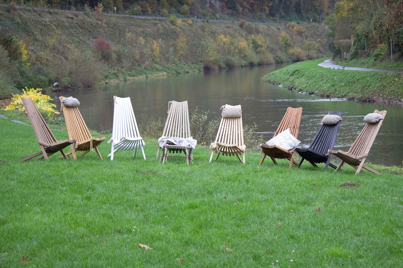 Relax Sessel aus Holz